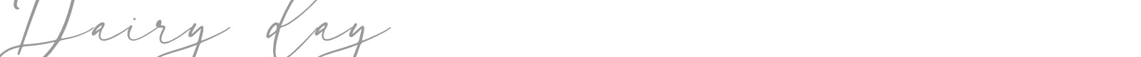 Dairy day font preview